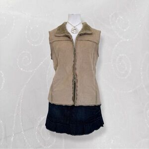 Point Zero Faux Fur Y2K Vest